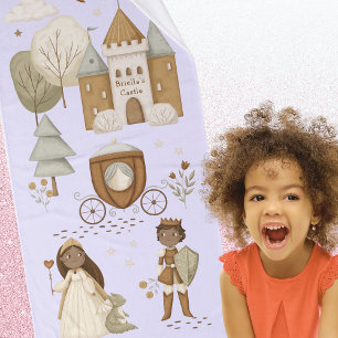 Fairy Tale princess towel set with name