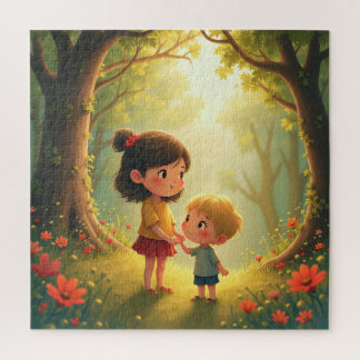 Fairy tale siblings  jigsaw puzzle