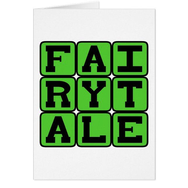 Fairy Tale, Story With A Moral (Front)