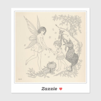 Fairy Tale–Themed Black and White Painting Images