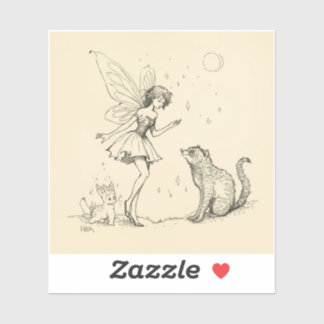 Fairy Tale–Themed Black and White Painting Images 