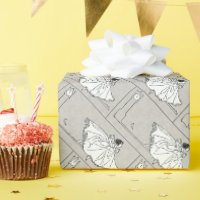 Fairy Tale Vintage Cinderella Wrapping Paper