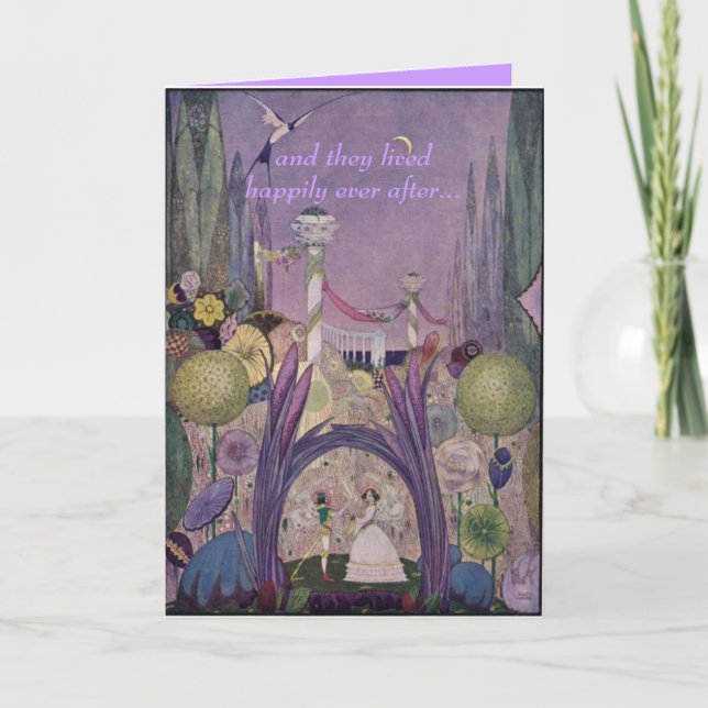 Fairy Tale Wedding Card (Front)