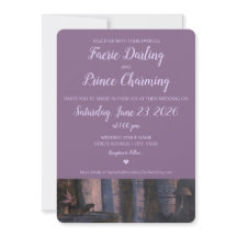 Fairy Tale Wedding Invitation
