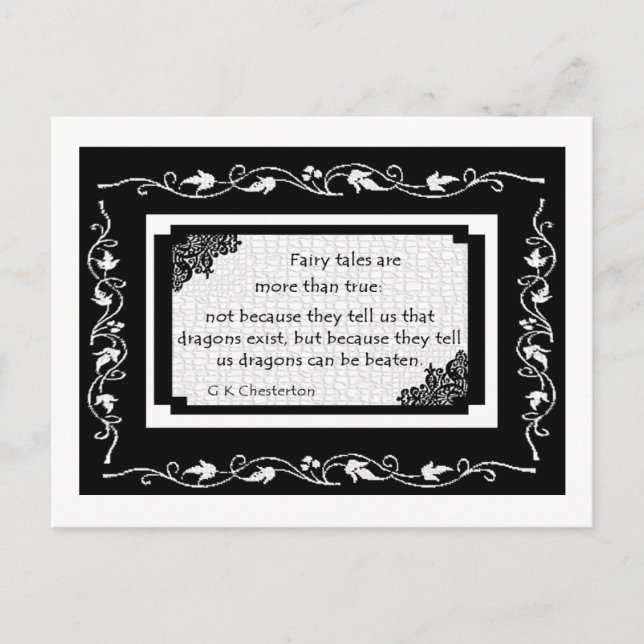 Fairy Tales Are... Postcard (Front)