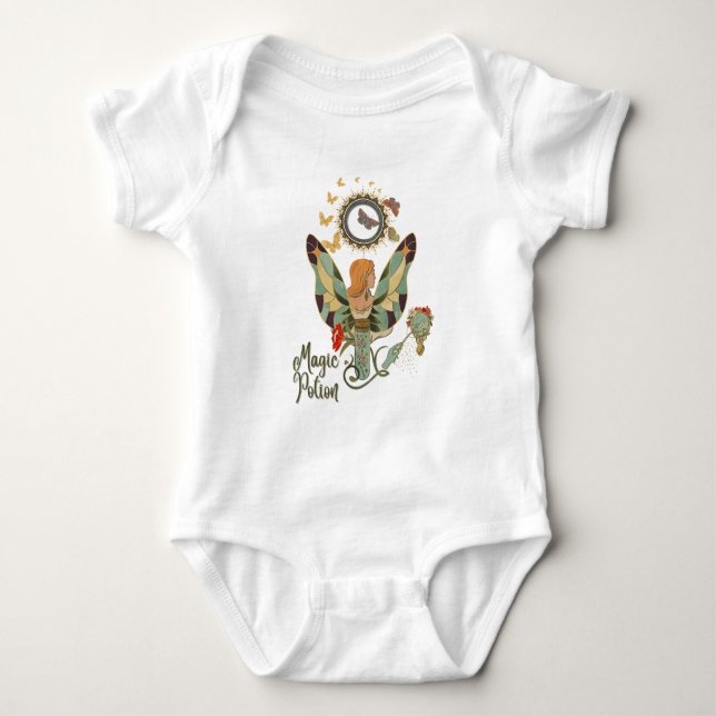 Fairy Tales & Magic Moments Baby Bodysuit (Front)