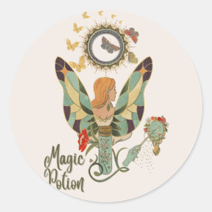 Fairy Tales & Magic Moments Classic Round Sticker