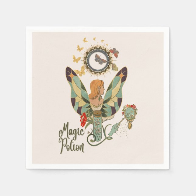 Fairy Tales & Magic Moments Napkin (Front)