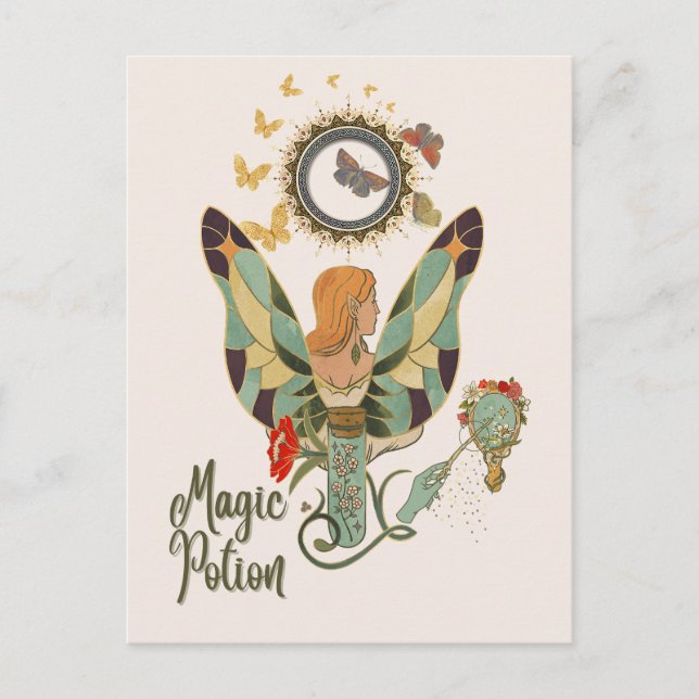 Fairy Tales & Magic Moments Postcard (Front)