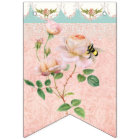 Fairy Tea Party Cute Girl Baby Name Party Decor