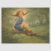 Fairy tissue paper for decoupage, gifts