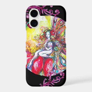 FAIRY TITANIA SITTING ON A RED FLOWER Fantasy