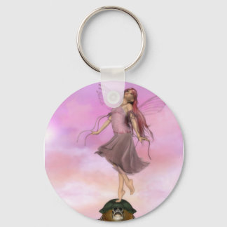 Fairy Turtle Dance II Key Ring