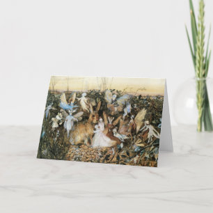 Fairy Twilight by John Anster Fitzgerald Card