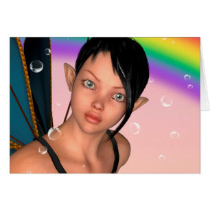 Fairy under Rainbow