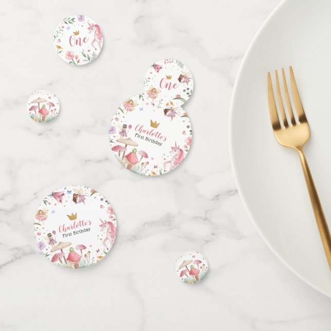 Fairy Unicorn Confetti (Group)