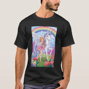 Fairy Unicorn Magic Fantasy Enchanted Mythical For T-Shirt