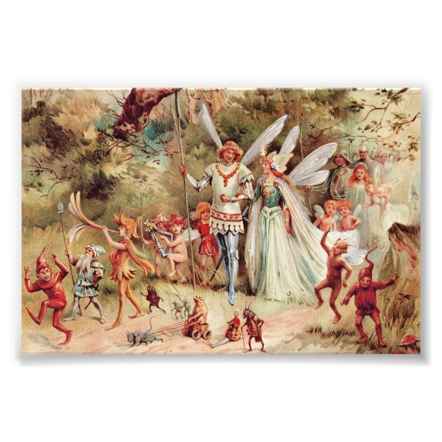 Fairy Wedding Photo Print (Front)
