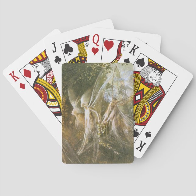 Fairy Wedding Playing Cards (Back)