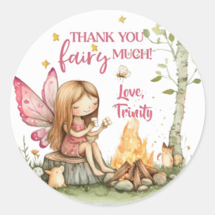 Fairy Whimsical Forest S'mores Stickers