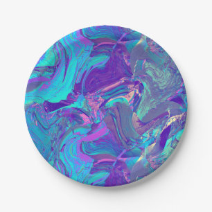 fairy wing artglass : paper plate