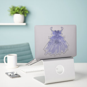 Fairy Wing Lavender Gown Purple Iridescent Sheen