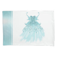 Fairy Wing Mint Gown | Luxe Pearl Green Aqua Sheen