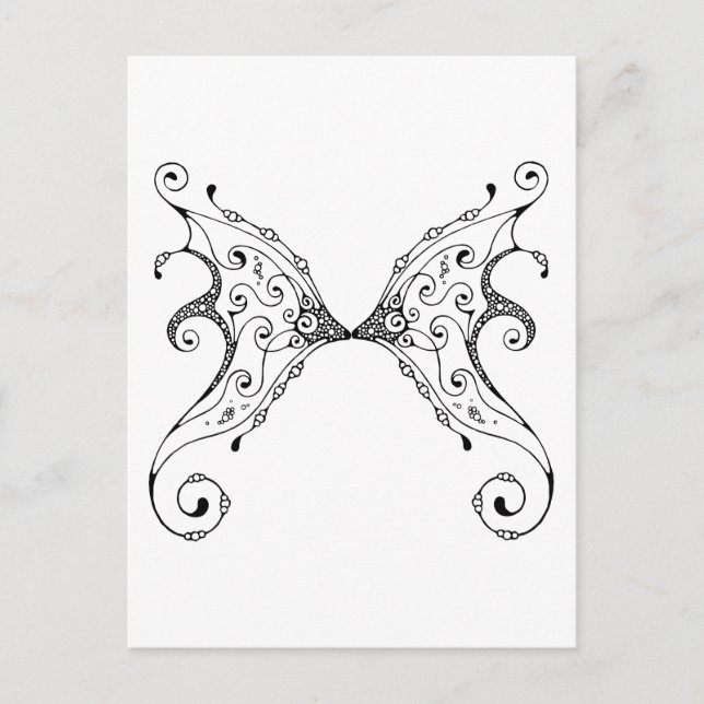 Fairy Wings Postcard (Front)