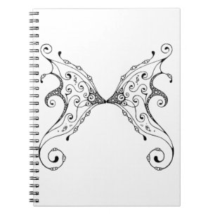 Fairy Wings Spiral Notebook