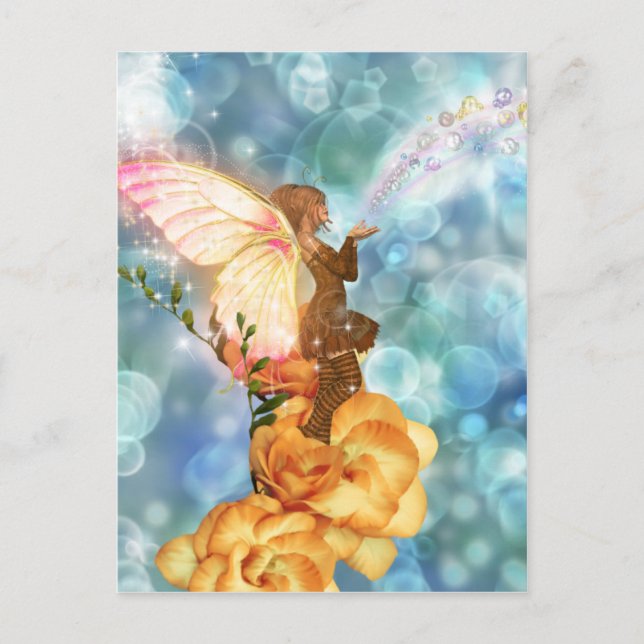 Fairy Wishes Postcard (Front)