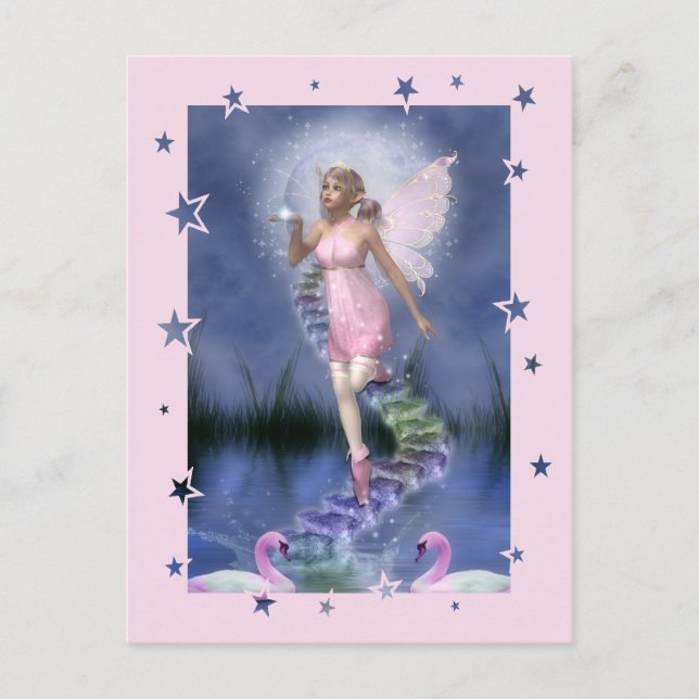 fairy wishes postcard (Front)