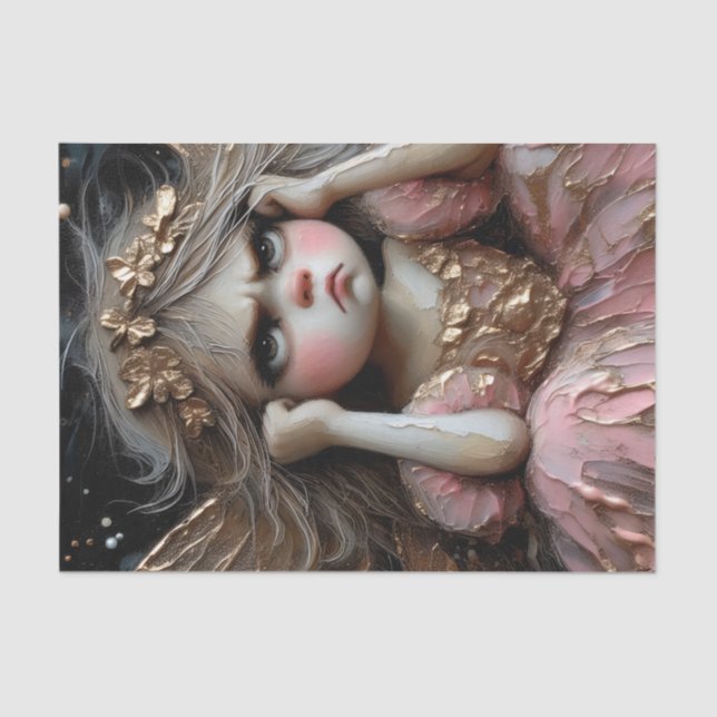 Fairy With An Attitude Decopage Tissue Paper (Front)