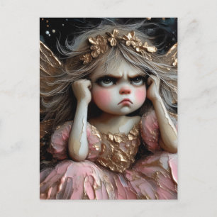 Fairy With An Attitude Postcard