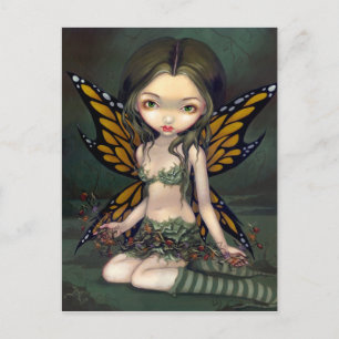 "Fairy with Dried Flowers" Postcard