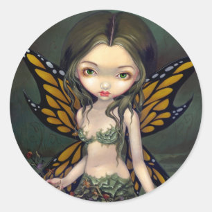 "Fairy with Dried Flowers" Sticker