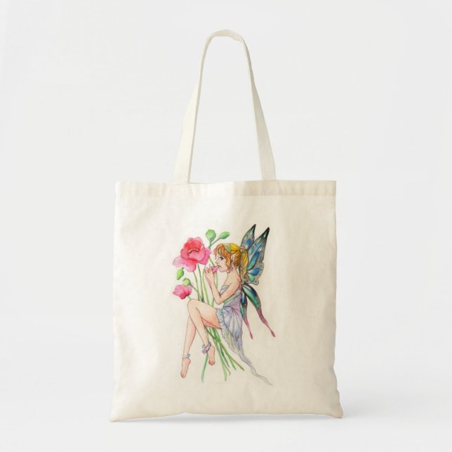 Fairy with Ocarina Tote Bag (Front)