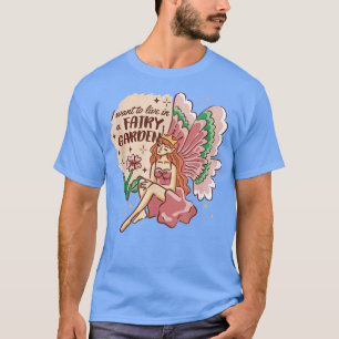 Fairy With Wings Funny  T-Shirt