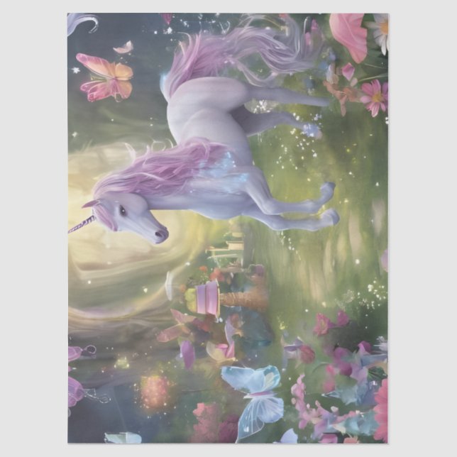 Fairy Wonderland Collection  Tissue Paper (Front)