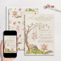 Fairy Woodland Baby Gender Reveal Shower