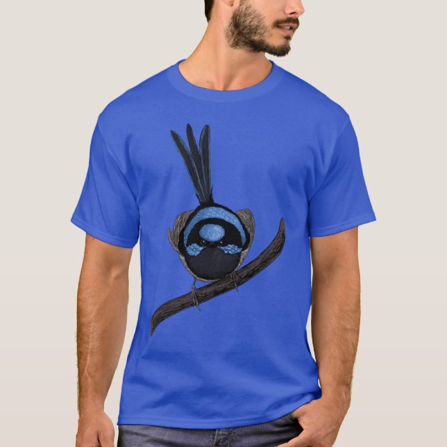 Fairy wren drawing T-Shirt (Front)