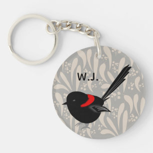 Fairy Wren Key Ring
