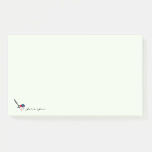 Fairy Wren Post-it Notes