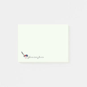 Fairy Wren Post-it Notes