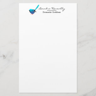 Fairy Wren Stationery