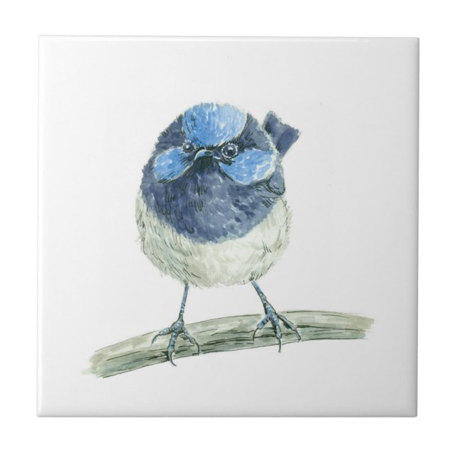 Fairy wren tile (Front)