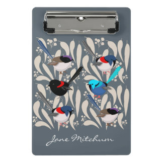 Fairy Wrens Mini Clipboard
