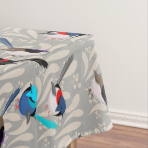 Fairy Wrens Tablecloth