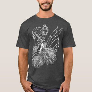 Fairycore Aesthetic Fairy Anime Girl Goth Japanese T-Shirt