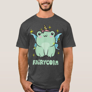 Fairycore Aesthetic Fairy Core Grunge Frog Unicorn T-Shirt