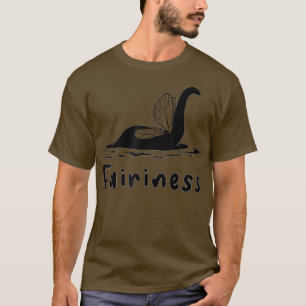 Fairycore Aesthetic Fairy Loch Ness Monster Fairin T-Shirt